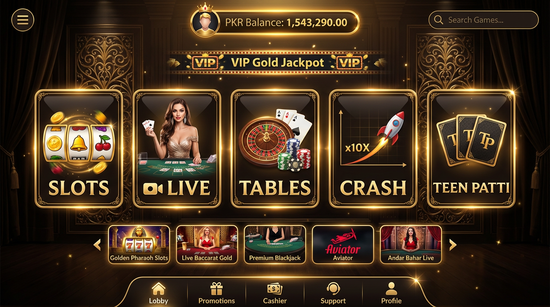 Main screen of winrupees casino page for PK players - 4